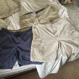 Bundle of 3 Izod cargo shorts